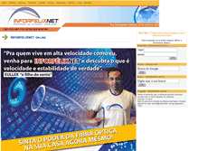 Tablet Screenshot of inforfelixnet.com.br